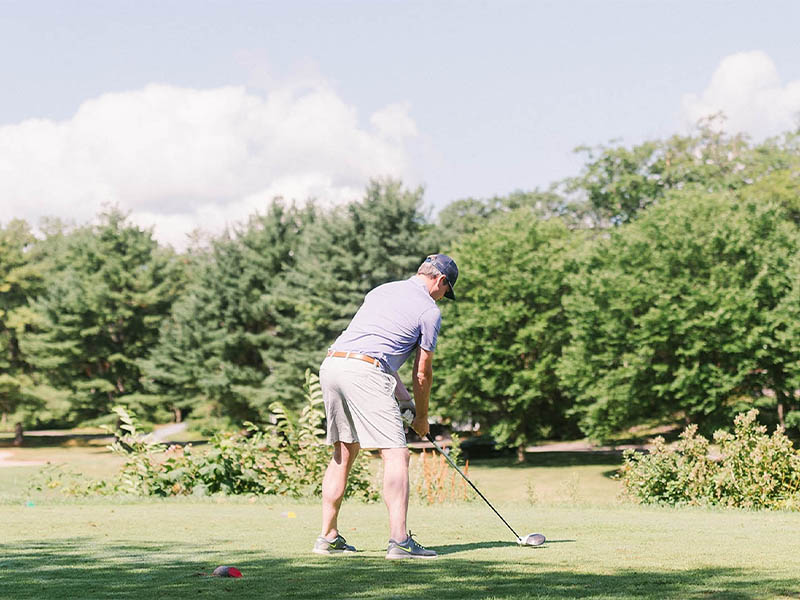 The Golf Club at Basin Harbor golfer